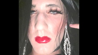 Gothic Crossdresser on Halloween