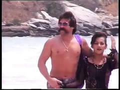 Sex on the beach with hot ladyboy
