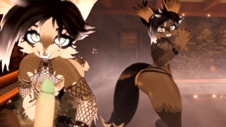 Horny Femboy Foxy Couldn’t Hold Back…