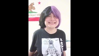 Cute Mexican Femboy Having Fun in Her Room (˶˃ ᵕ ˂˶) .ᐟ.ᐟ