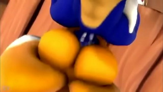 Sonic fucks femboy Tails hard