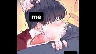 femboy giving a sloppy deepthroat (sound only)