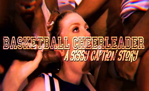 Basketball Cheerleader – A Sissy Caption Story