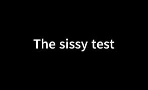 The Sissy Test – Sissy Caption Story