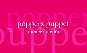 Poppers Puppet by Numberonefan