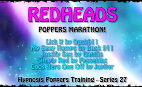Hypnosis Poppers Training Series – 27 – Redheads