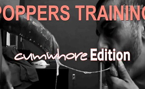 Poppers Training – Cumwhore Edition