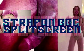 Strapon BBC Splitscreen