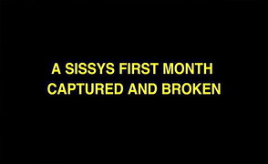 Captured And Trained – Sissy Caption Story – Part 1