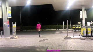 Sissy Flashing in Public