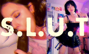 SLUT – Censored BBC Splitscreen PMV