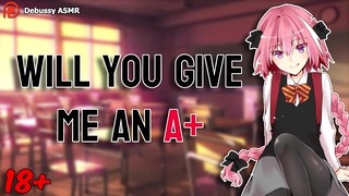 Femboy Tempts Teacher After Class