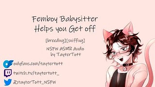 Femboy Sitter Gets You Off Guard