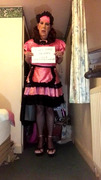 Humiliated pink sissy maid cock sucker recorded