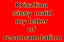 Sissy maid