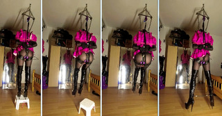 Self Suspension Bondage – Sissy Maid