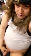Sissy masturbating