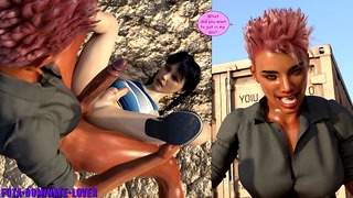 Futa Dominates Femboy