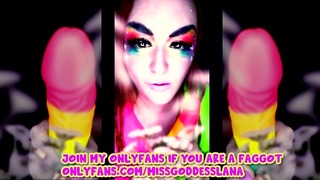 Comment If I Can Fuck You With My Rainbow Dildo Fagboi
