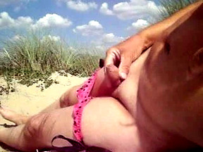pantie Wank in the sunshine with cum