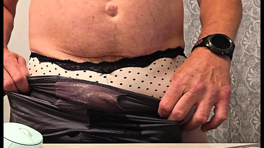 Daddy, have you seen my polkadot satin panties?
