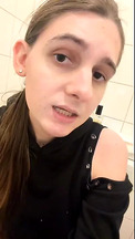 caged sissy slut ride big dildo in public toilet jessie sissy adventures