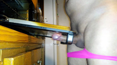 I fuck my mini four until I have a big ejaculation. My legs start shaking right after the orgasm.
